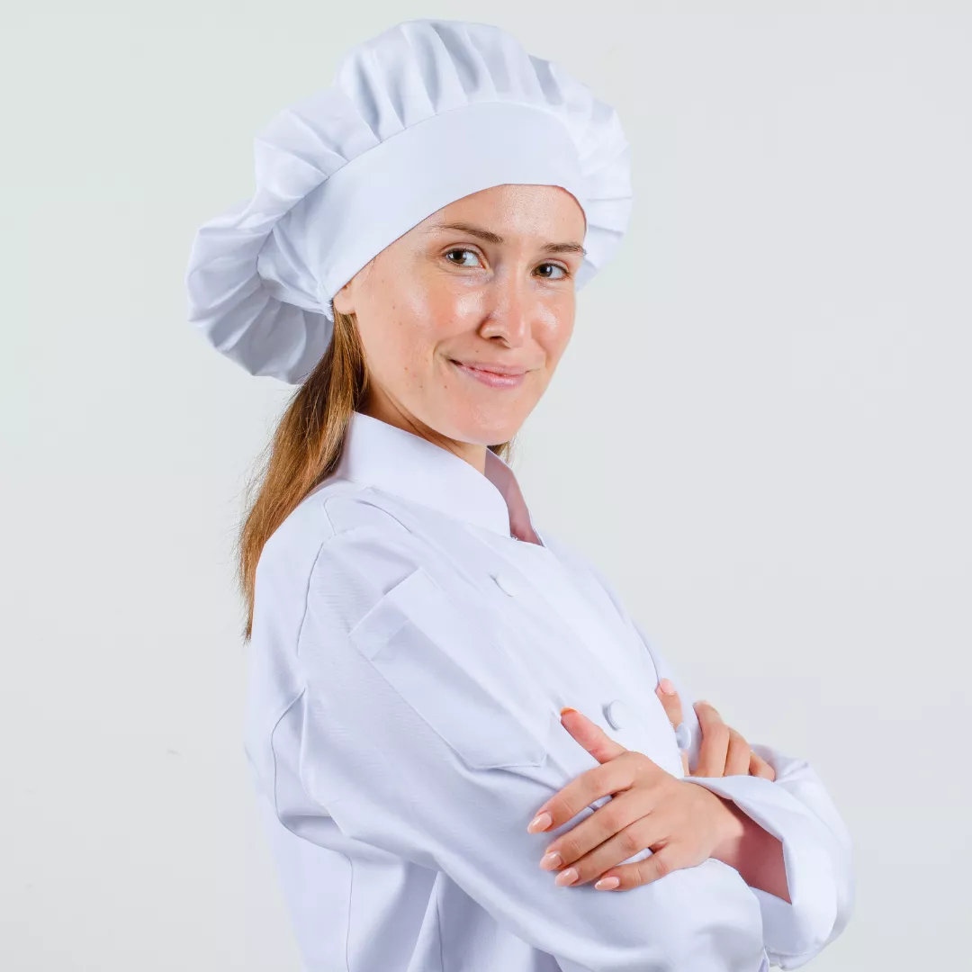 Franzi in ihrer Küche