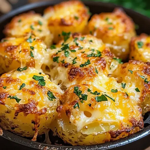 Air Fryer Cheesy Potatoes
