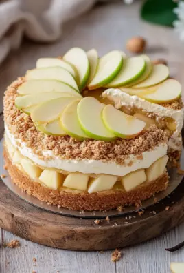 Apfel-Mascarpone-Torte mit Mandelboden 26 Apfel-Mascarpone-Torte mit Mandelboden