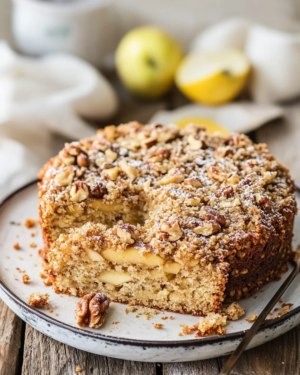 Apfel-Walnuss-Streusel-Kuchen