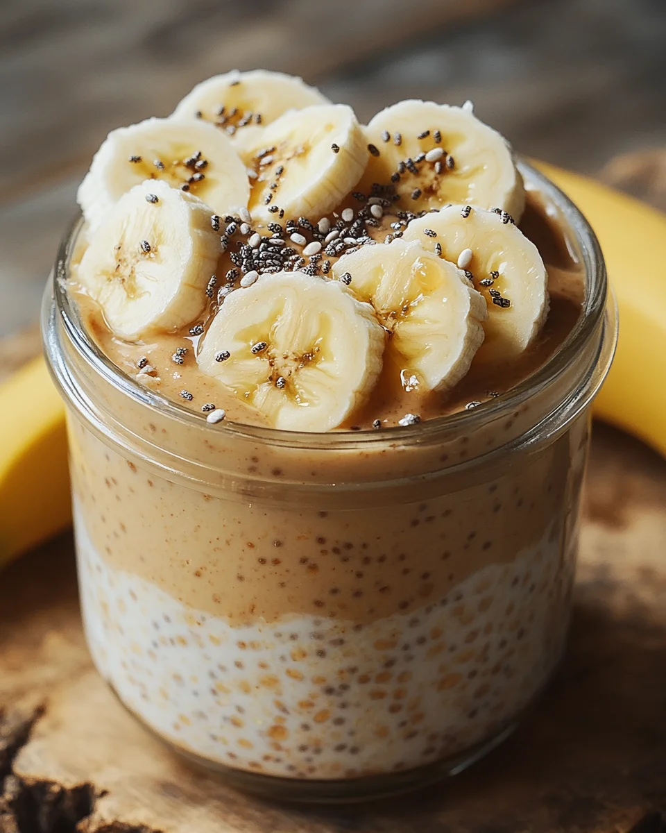 Bananen-Erdnussbutter