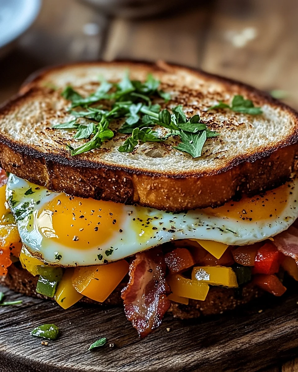 Bauernfr&uuml;hst&uuml;cks-Sandwich