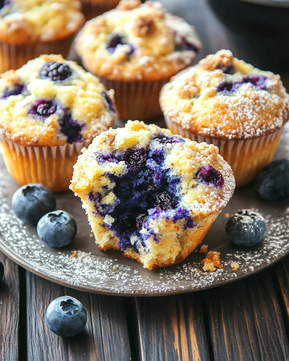 Beste Blaubeer-Streusel-Muffins ever - Jumbo Blueberry-Muffins 26 Beste