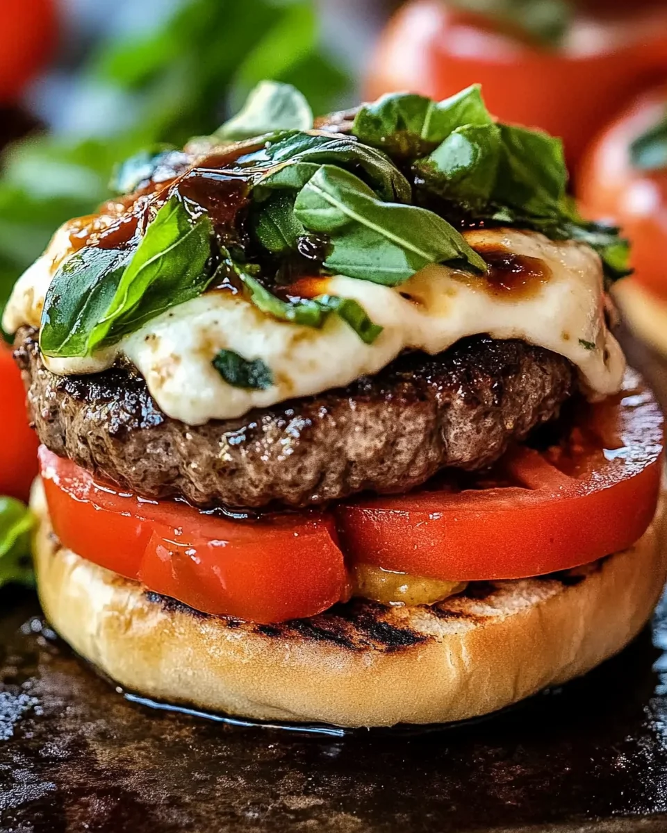 Bruschetta-Burger