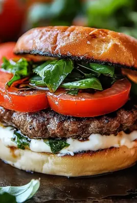 Bruschetta-Burger