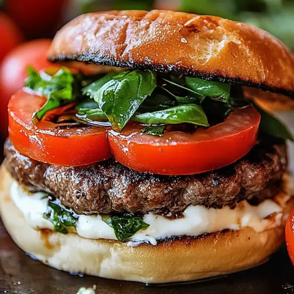Bruschetta-Burger
