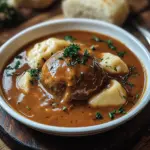 Butterzartes Rahmgulasch mit Serviettenkn&ouml;del