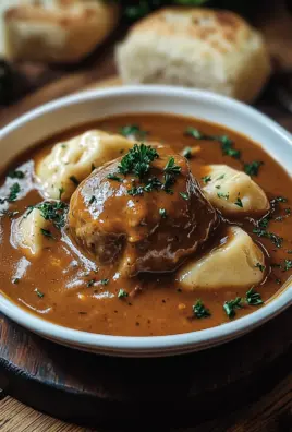 Butterzartes Rahmgulasch mit Serviettenknödel 21 Butterzartes Rahmgulasch mit Serviettenknödel
