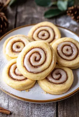 Cinnamon Roll Cookies - Zimtschnecken-Plätzchen 20 Cinnamon Roll Cookies - Zimtschnecken-Plätzchen