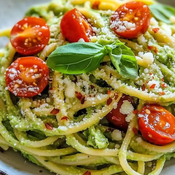 Cremige Avocado Pasta