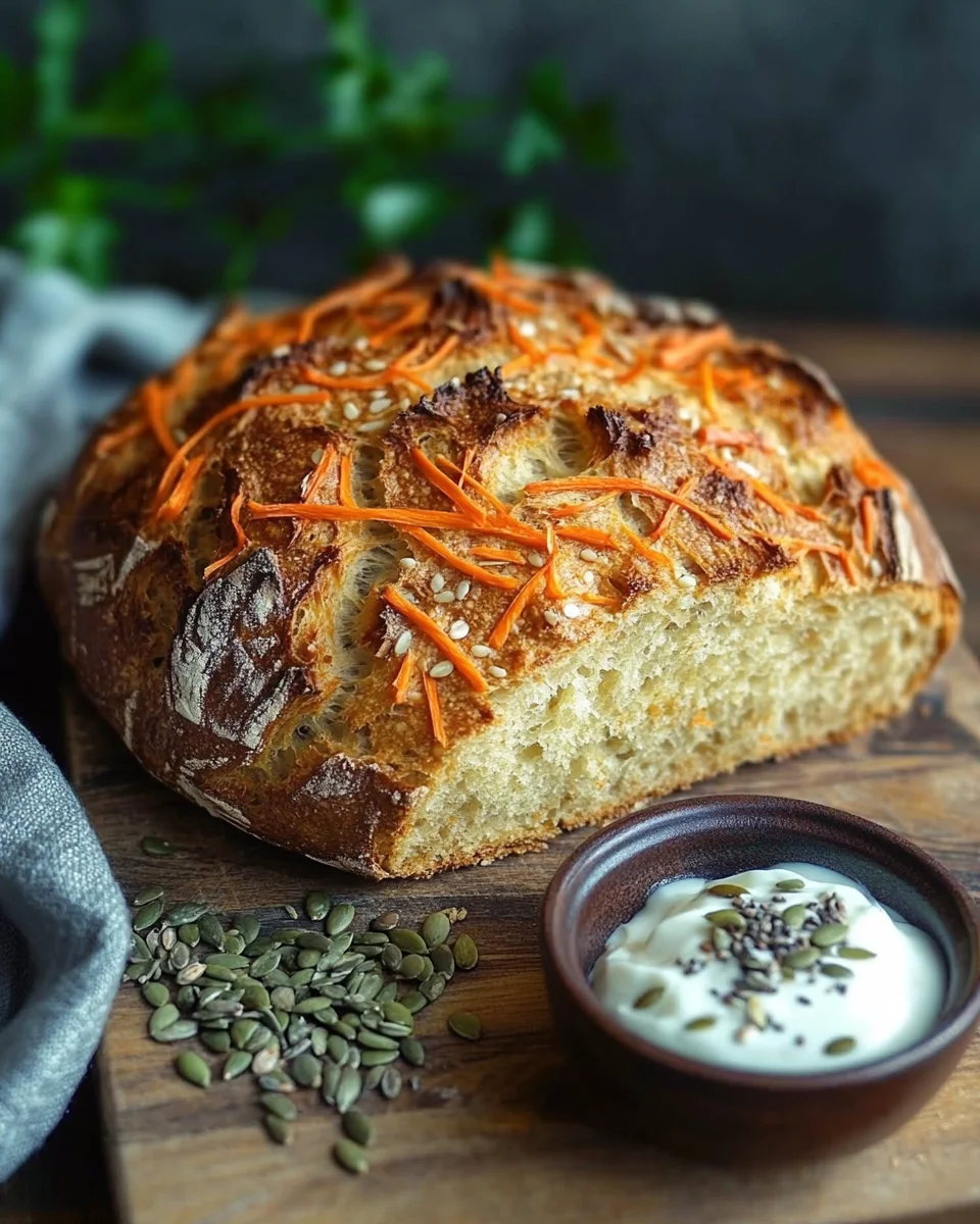 Dinkel Joghurt Brot mit Möhren - Rübli-Brot