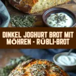 Dinkel Joghurt Brot mit Möhren - Rübli-Brot 19 Pinterest Hidden Image