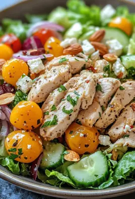 Einfacher Hähnchen Salat