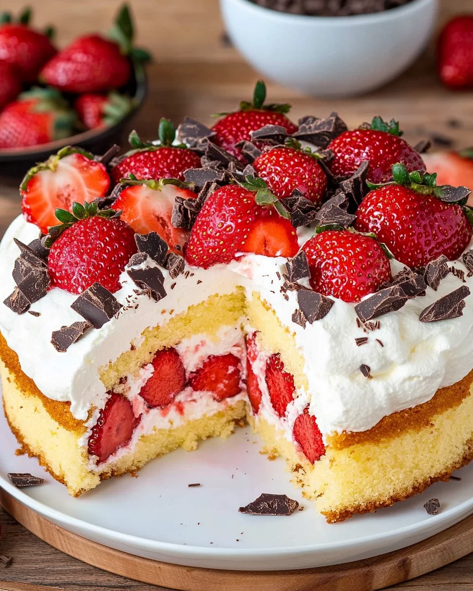 Fantakuchen mit Erdbeeren 29 Fantakuchen