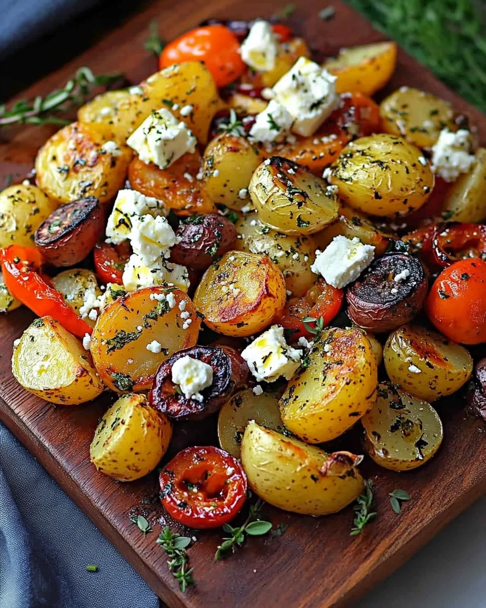Feta Kartoffeln Ofengemüse 17 Feta