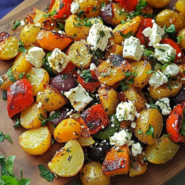 Feta Kartoffeln Ofengemüse