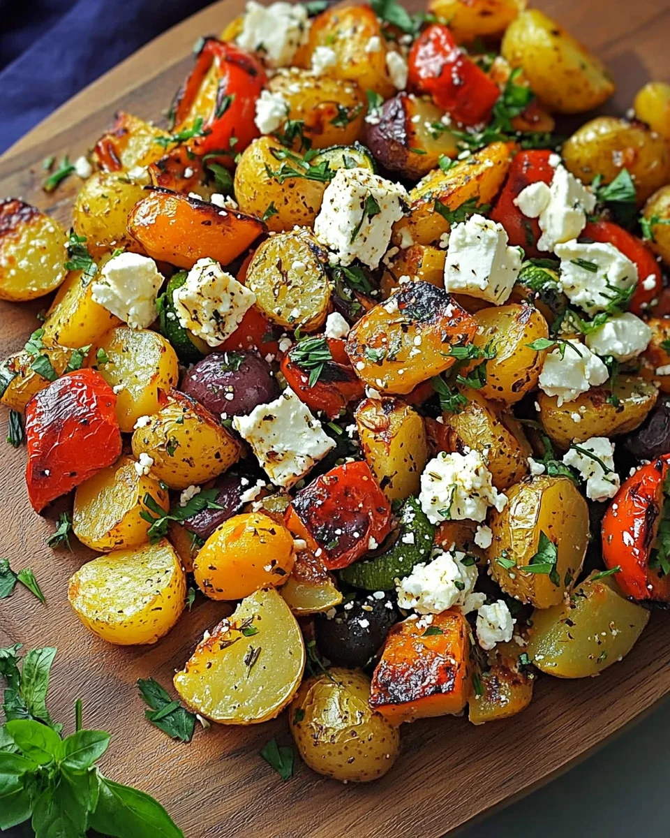 Feta Kartoffeln Ofengemüse