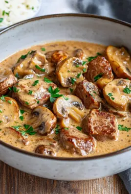 Filettopf mit Champignons