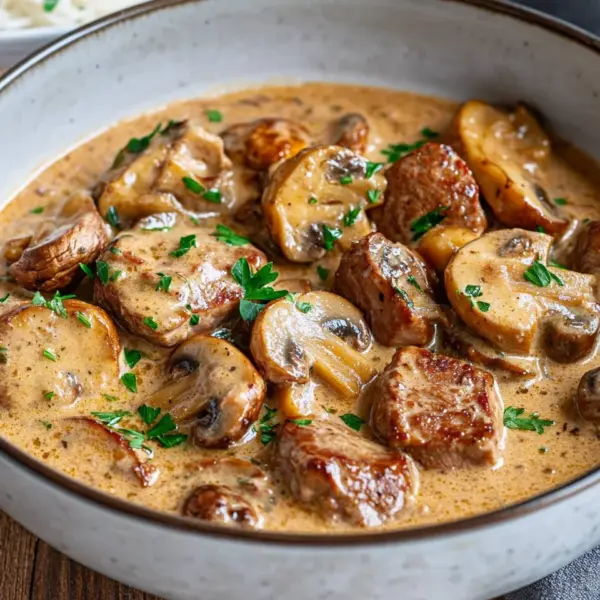 Filettopf mit Champignons