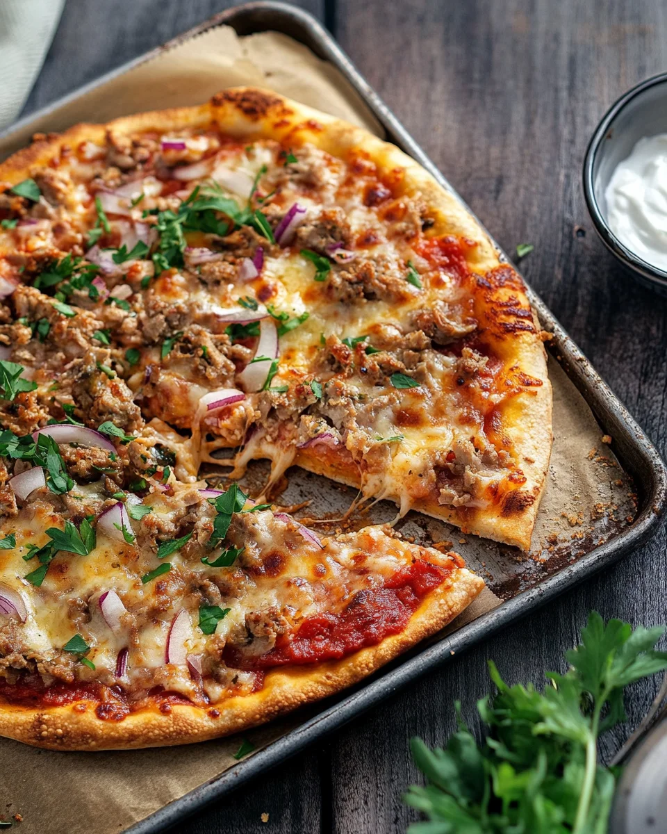 Fitness-Pizza mit Skyr - Proteinreiche Alternative! 20 Fitness-Pizza