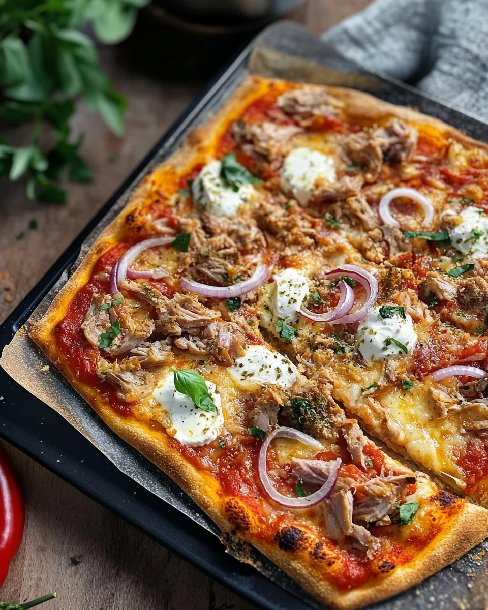 Fitness-Pizza mit Skyr - Proteinreiche Alternative!