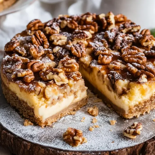 Friss-dich-dumm-Kuchen mit Walnüssen