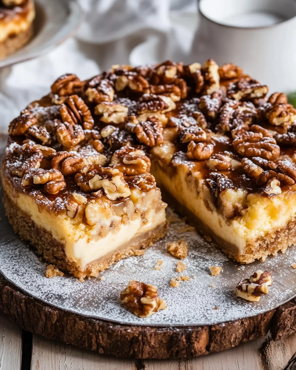 Friss-dich-dumm-Kuchen mit Waln&uuml;ssen