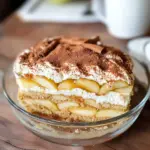 Fruchtiger Apfel Tiramisu ohne Ei - gelingsicheres und einfaches Rezept