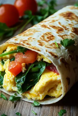 Frühstückswrap mit Ei 22 Frühstückswrap mit Ei