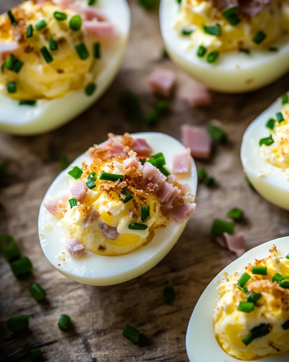 Gefüllte Eier (ohne Mayonnaise)