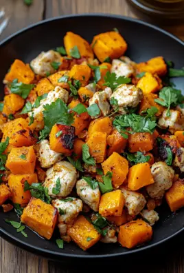 Hackfleisch aus Huhn und Süßkartoffeln 27 Hackfleisch aus Huhn und Süßkartoffeln