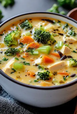 Hähnchen Brokkoli Wildreis Suppe 25 Hähnchen Brokkoli Wildreis Suppe