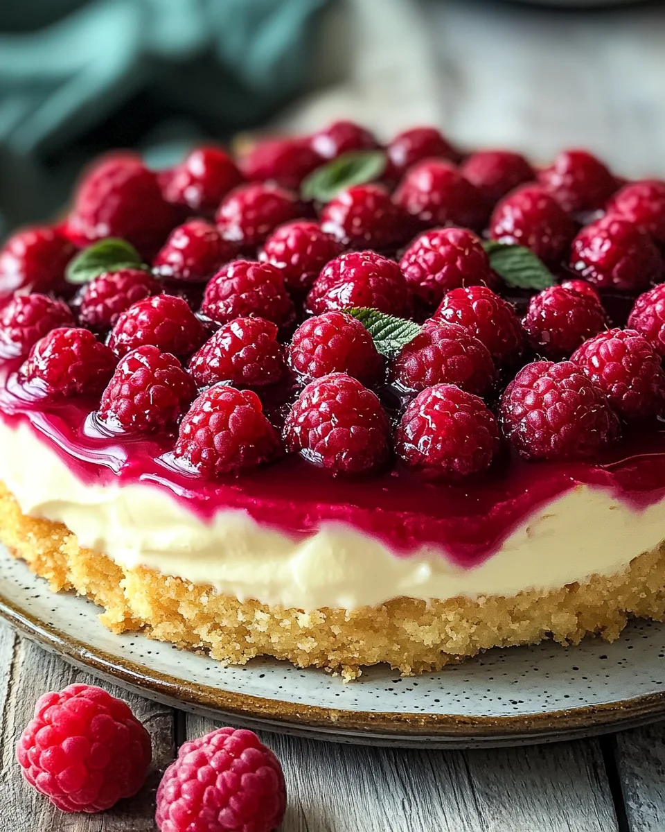 Himbeer mit Schmandcreme 19 Himbeer