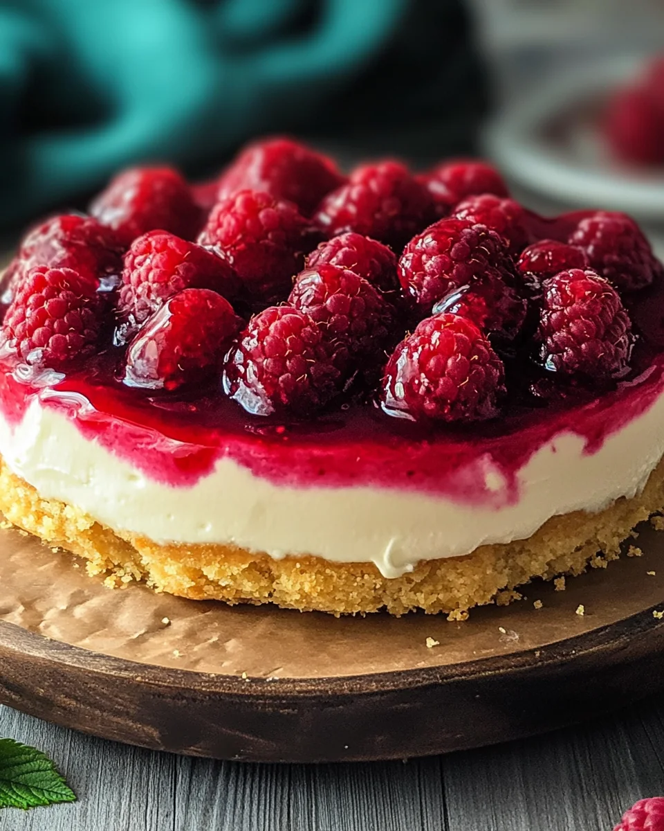 Himbeer mit Schmandcreme