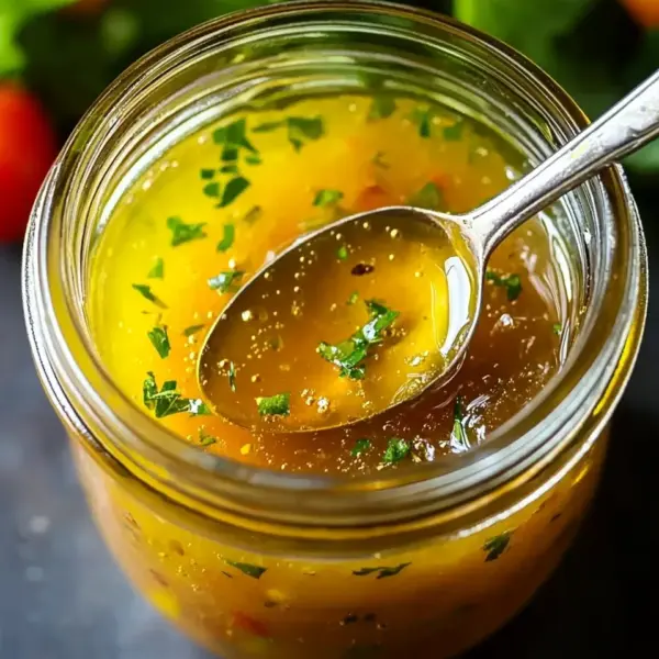 Honig-Senf-Zitronen-Vinaigrette