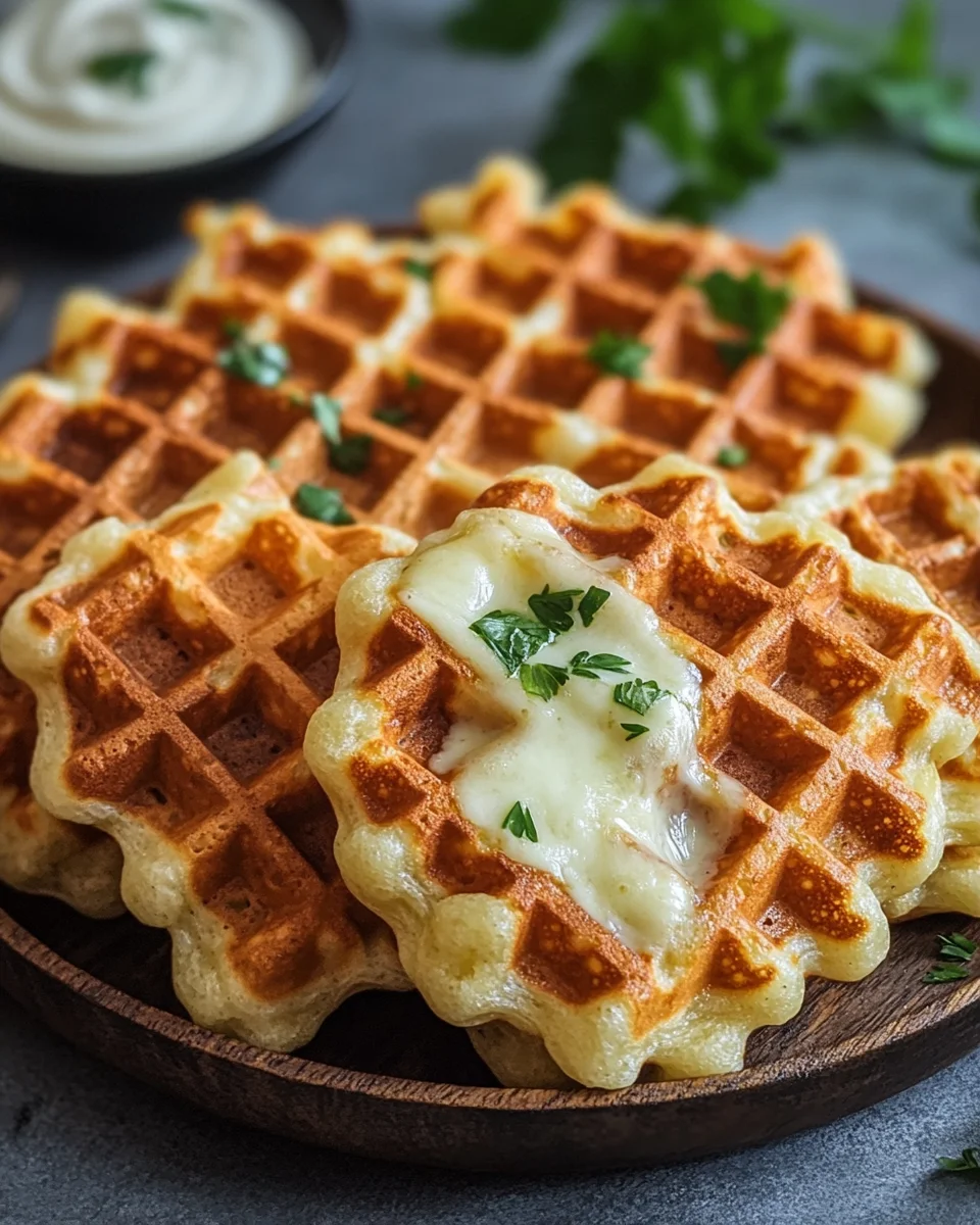Käsewaffeln