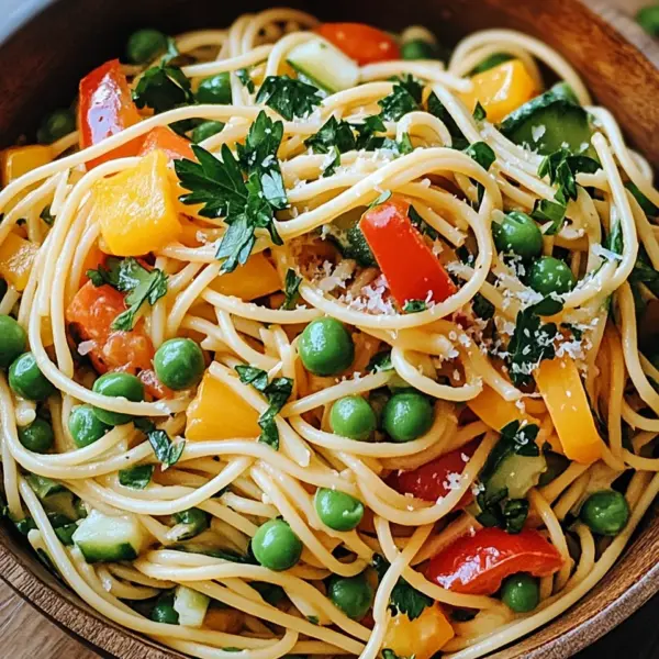 Kalifornischer Spaghetti-Salat