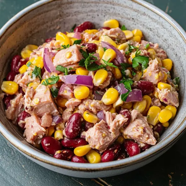 Kidneybohnen-Thunfisch-Salat