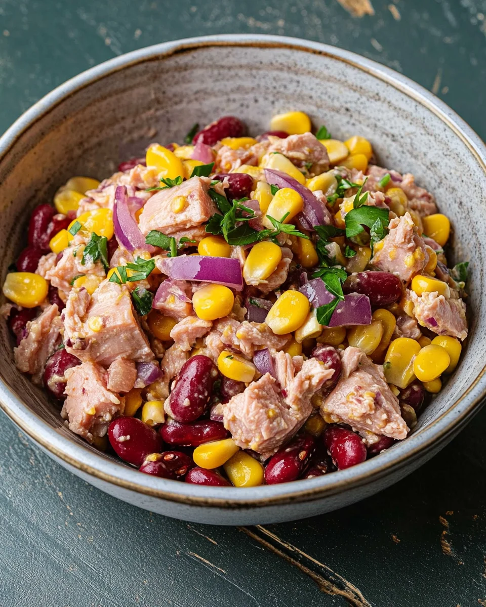 Kidneybohnen-Thunfisch-Salat