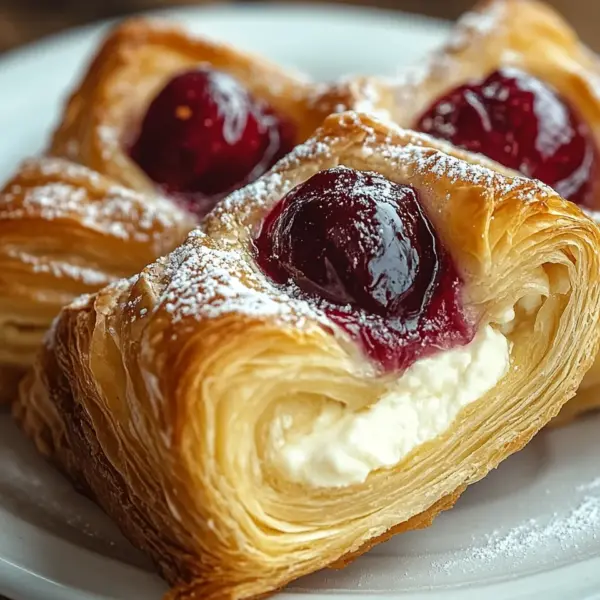 Kirsche Frischkäse Danish