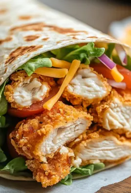 Knuspriger Chicken Ranch Snack Wrap 29 Knuspriger Chicken Ranch Snack Wrap