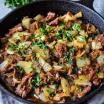 Kohl-Hack-Pfanne