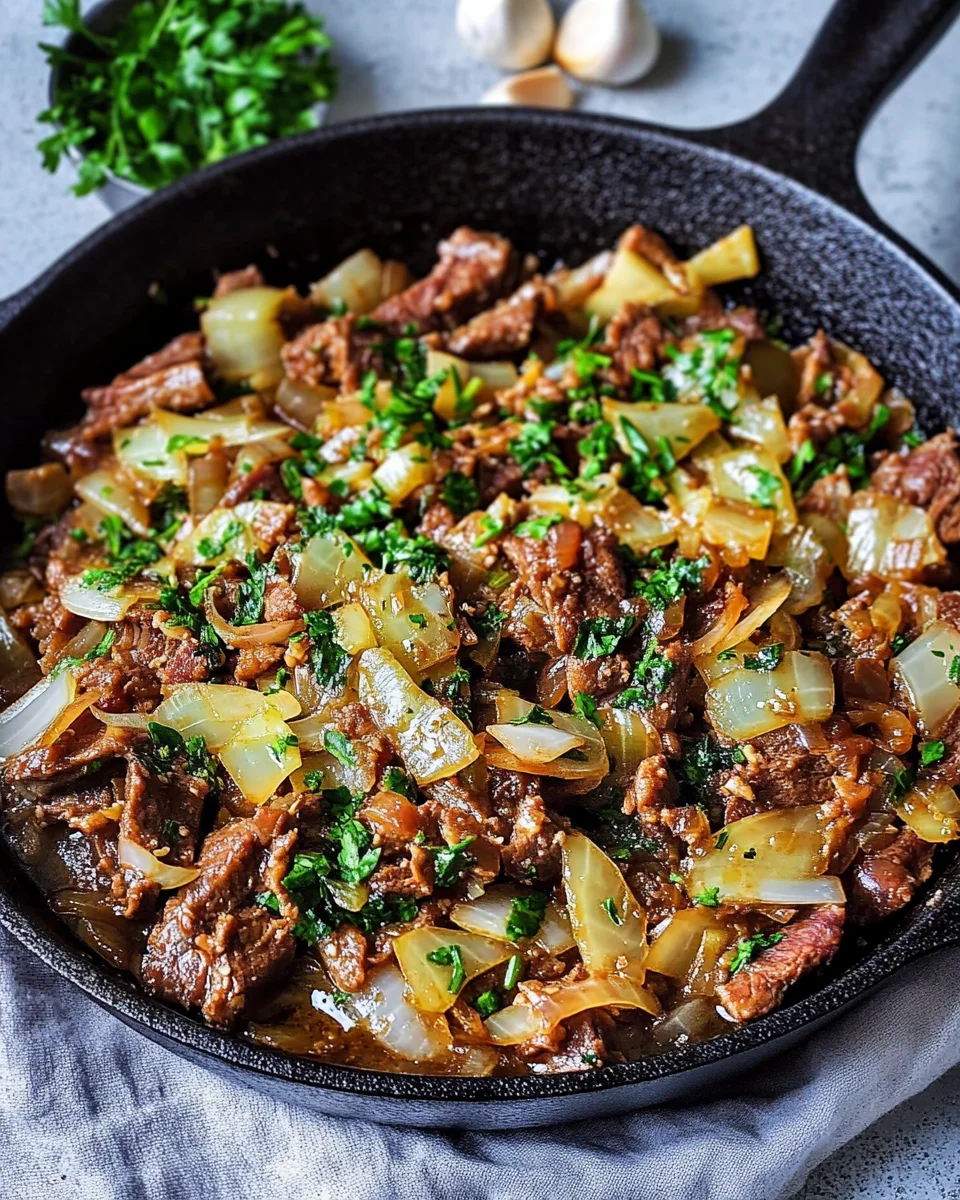 Kohl-Hack-Pfanne