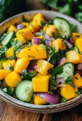 Mango-Gurken-Salat Rezept