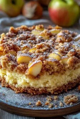 Marmorierter Apfel-Streuselkuchen mit Zimt und Nüssen 26 Marmorierter Apfel-Streuselkuchen mit Zimt und Nüssen