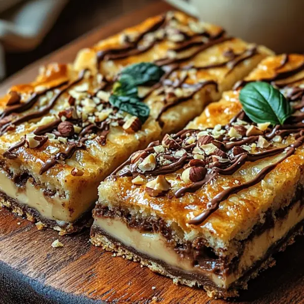 Nutella-Licious Krümelriegel