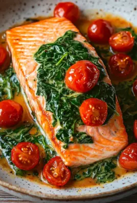 Ofenlachs mit Spinat 25 Ofenlachs mit Spinat