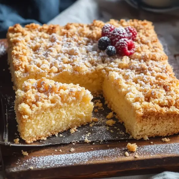 Omas Streuselkuchen vom Blech (ohne Hefe)