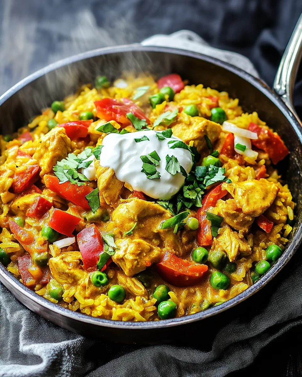 One Pot Curryreis mit Hähnchenbrust 23 One