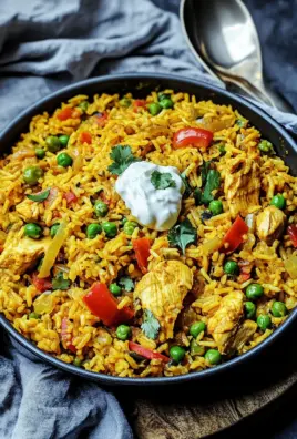 One Pot Curryreis mit Hähnchenbrust